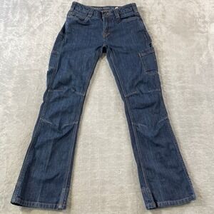 Dovetail Workwear FR Jeans Pants Womens 2 CAT 2 Flame Resistant Work Bootcut